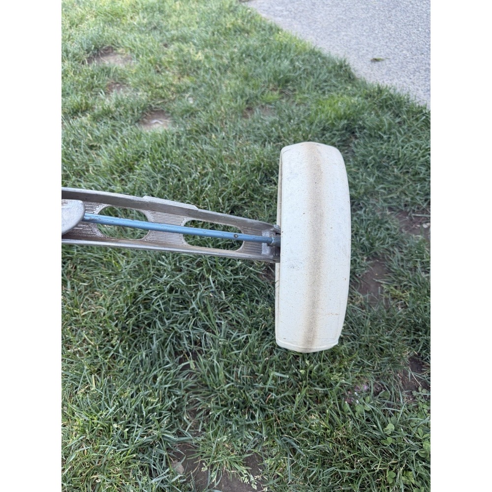 Vintage MASTER Bag Boy Collapsible Golf Pull Cart Aluminum Antique Golf Caddy - Picture 9 of 14